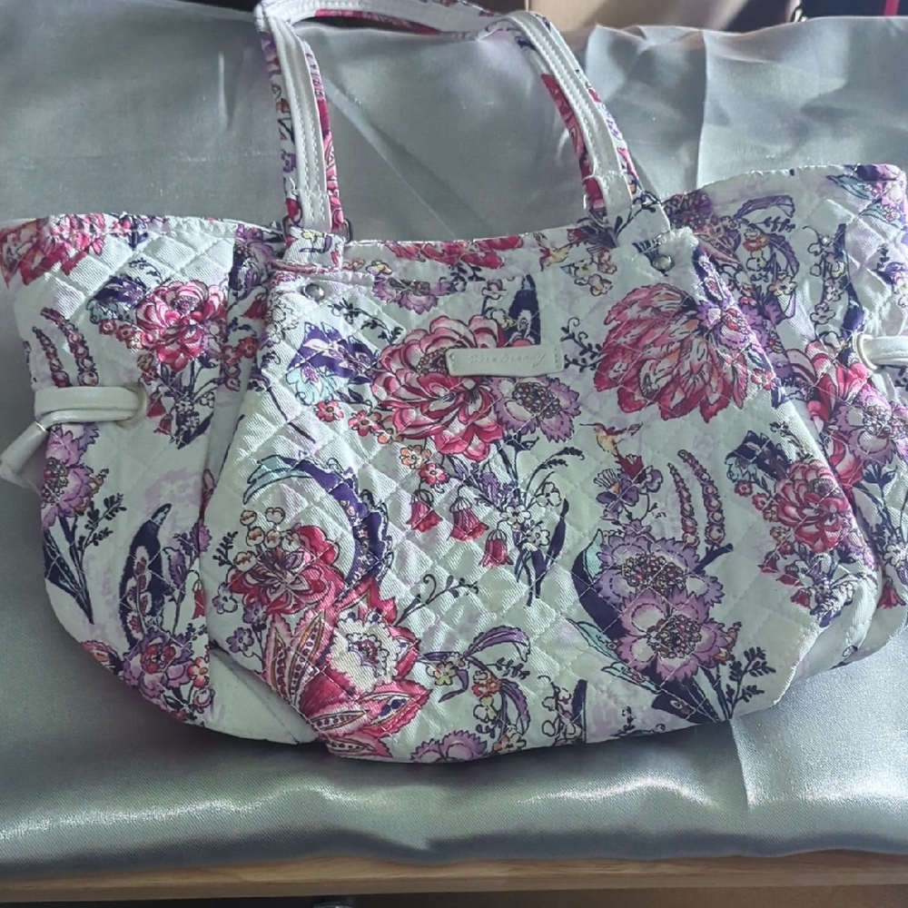 Vera Bradley Pink and Purple Floral Tote